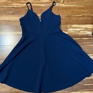 Haute Monde Midnight Blue Dress